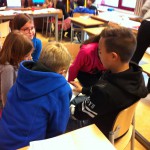 Voorlezen Kian in groep 5A